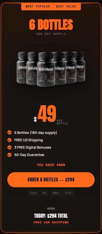 horsewood 6 bottles price
